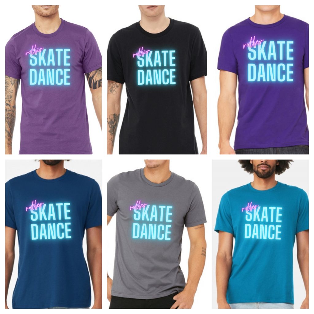 roller skate dance t shirt